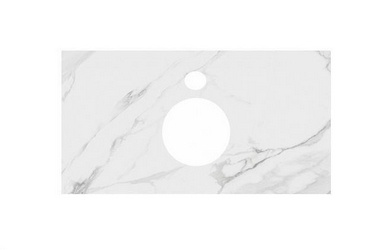 Cтолешница из плитки для мебели Plaza, 120 см, "Монте тиберио натуральный" XX