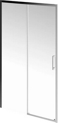 Душевая дверь в нишу, раздвижная, 120х195 см, покрытие Easy clean,стекло 6 мм прозрачное, профиль цв.хром