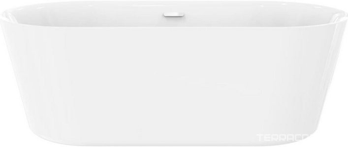 Ванна акриловая свободностоящая 1580x740x430 мм, цвет белый ZZ BelBagno Универсал BB306-1585