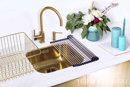 Мойка кухонная Omoikiri Omi 44-U/IF-IN нержавеющая сталь ZZ Omoikiri omi 4993494