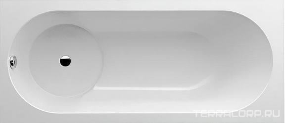 Акриловая ванна Villeroy & Boch Libra 170x75 см alpin| 170x75x43