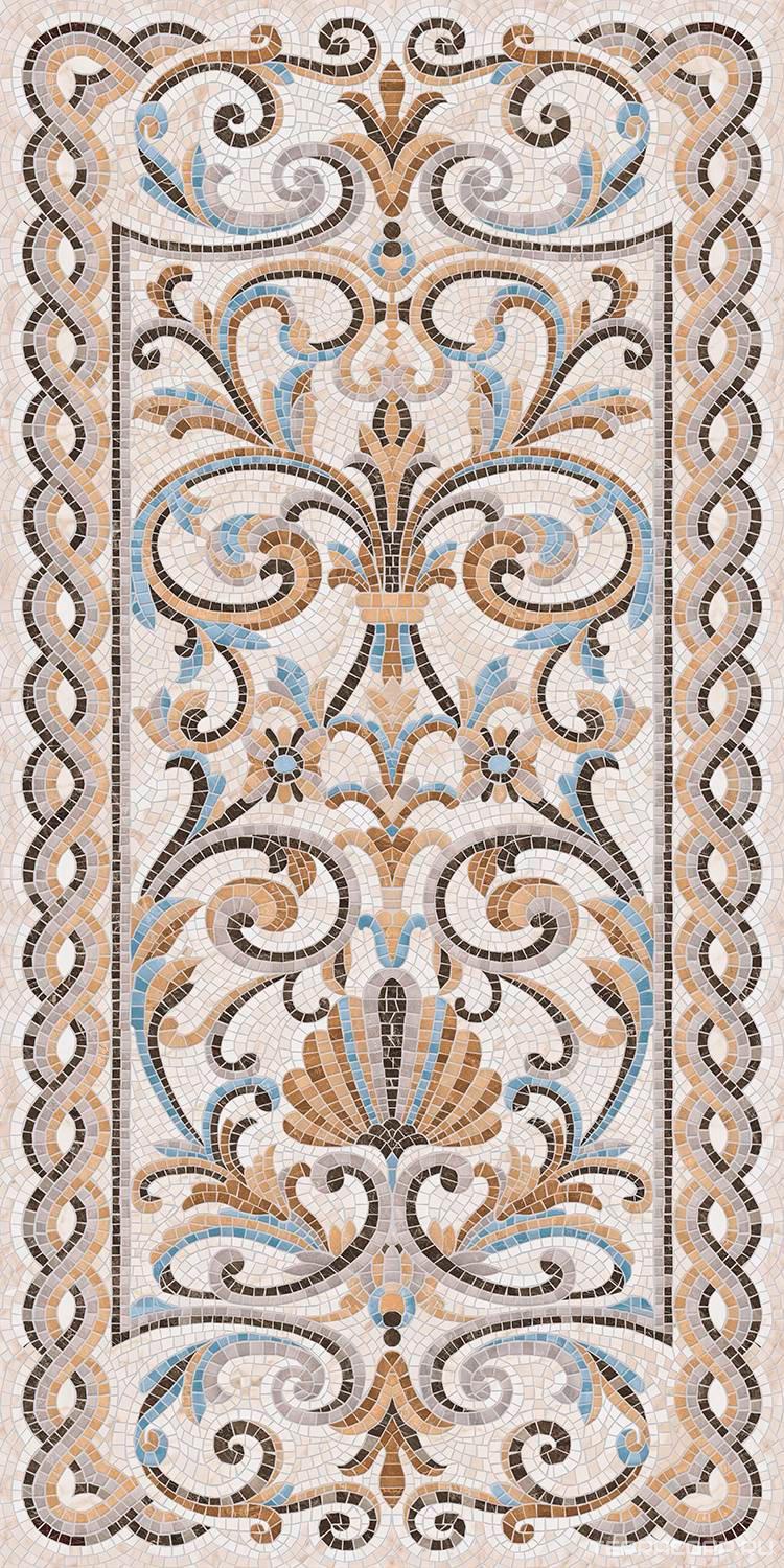 Мозаика Kerama Marazzi Мозаика беж декорированный лапп. обр. гр. 119,5х238,5 ZZXX Бежевый, фото 4
