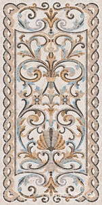 Мозаика Kerama Marazzi Мозаика  беж декорированный лапп. обр. гр. 119,5х238,5 ZZXX Бежевый 