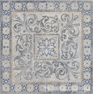 Керамогранит Kerama Marazzi Бромли Декор  серыйXX 40.2х40.2 Серый 