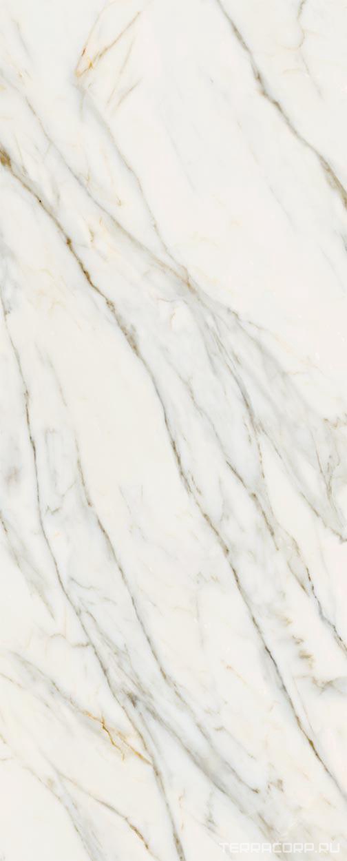 Керамогранит Laminam Rus I Naturali Calacatta Gold 5,6 120x300 Золотой, фото 5