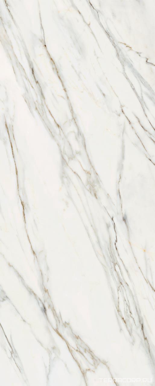 Керамогранит Laminam Rus I Naturali Calacatta Gold 5,6 120x300 Золотой, фото 4