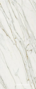 Керамогранит Laminam Rus I Naturali Calacatta Gold 5,6 120x300 Золотой 
