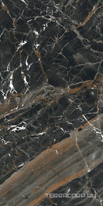 Керамогранит Florim Les Bijoux De Rex Bijoux Ombre De Caravage Glossy  60x120 Коричневый 