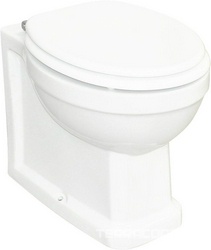 TREVI Чаша приставного унитаза, P-trap, полное примыкание к стене BB135CBL | ZZ