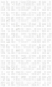 Керамическая плитка Gracia ceramica Libretto  white decor 01 30x50 Белый 