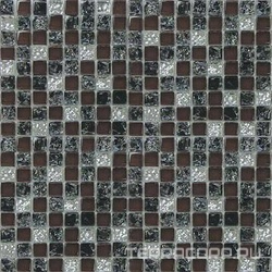 Мозаика HK-26 чернично-вишневый микс (чип 1x1) ZZ|32.7x32.7