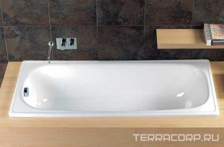 Ванна стальная 140х70 см, без ножек, цв.белый ZZ BLB Europa B40E