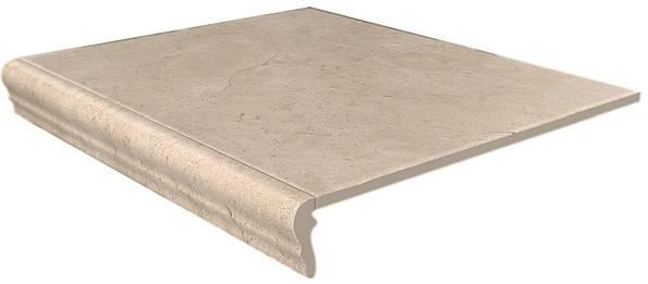 Ступени Kerama Marazzi Фаральони беж обр. ступень фрон. гр. 40,2x34 ZZ Бежевый, фото 5