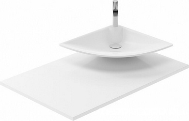 Раковина Цвет и Стиль Душа 80 R| 80x11x48