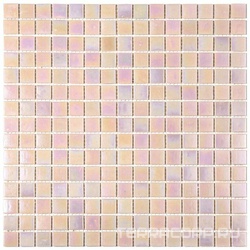 Мозаика sin F434 (F1) перламутр розовый (чип 2x2) ZZ|32.7x32.7 XX