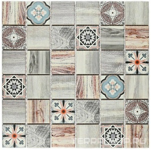 Мозаика Bonaparte Мозаика керамогранитная Ibiza  (48x48x6) 30,6x30,6 Комбинированный 