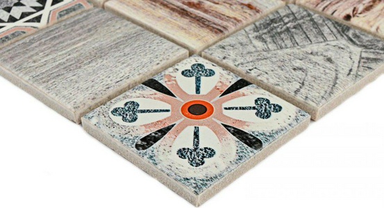 Мозаика Bonaparte Мозаика керамогранитная Ibiza  (48x48x6) 30,6x30,6 Комбинированный 