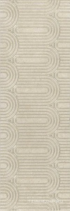 Керамическая плитка Kerama Marazzi Безана Декор  бежевый обрезной 25x75 Бежевый 