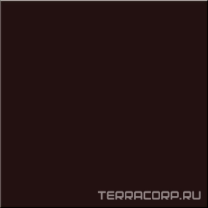 Керамогранит Уральский гранит Уральская палитра Глазурованный керамогранит UP066 бистр ректификат матовый 60x60 Коричневый 