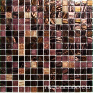 Мозаика Спектр-М Микс стекло Мозаика из стекла на сетке SH-049 32.7x32.7 Комбинированный 