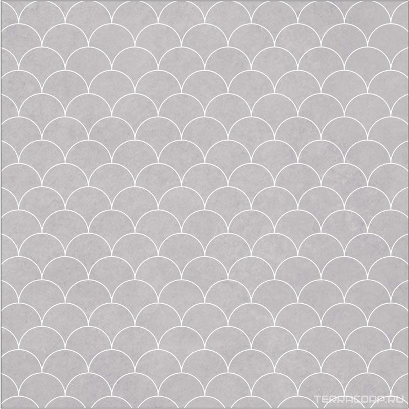 Мозаика Kerama Marazzi Универсал Модульное панно FishScale(n057481ХХ 27x28,3 Серый, фото 3