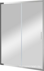 Дверь в нишу 1200(1170-1220)хh1950мм, сдвижная, правая/левая, вход 485мм,(ст.прозр.Idrorepellente 6мм,фурнит.цв.хром), Molveno ZZ