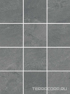 Керамическая плитка Kerama Marazzi Матрикс  серый тёмный, полотно 29,8х39,8 из 12 частей 9,8х9,8 Серый 