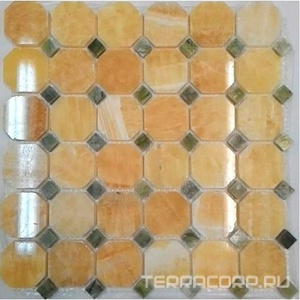 Мозаика Спектр-М Натуральный камень Мозаика из камня на сетке М20-218Р 30.5x30.5 Комбинированный 