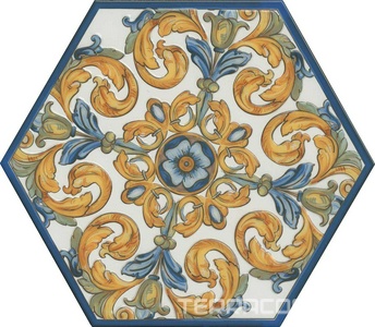 Керамогранит Kerama Marazzi Площадь Испании Декор  ХХ 29x33.4 Комбинированный 