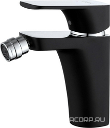 Смеситель D&K Berlin Technishe DA1432215 для биде, черный| 4x15x14