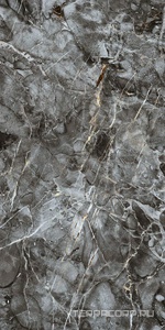 Керамогранит Гранитея Киреты Kirety Black G245/ черный мат. 60x120 Черный 