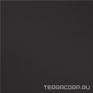 Керамогранит Уральский гранит Уральские фасады Грес Уральский UF019 насыщенно-черный моноколор матовый60x60 Черный 