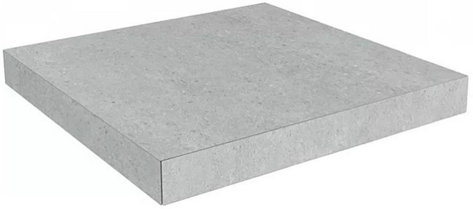 Ступени Kerama Marazzi Фондамента  пепельный светлый угл. кл. ст. гр. 33х33 ZZ Серый 