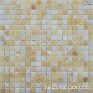 Мозаика Спектр-М Натуральный камень Мозаика из камня на сетке N20-207-15T 30.5x30.5 Комбинированный 