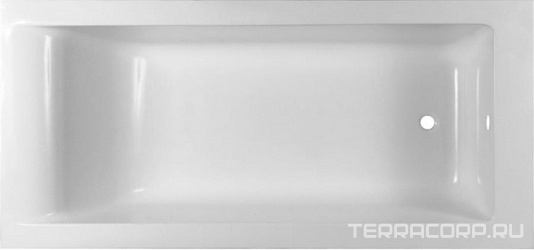 Ванна из искусственного камня Эстет Дельта 150x70 с ножками| 150x70x45