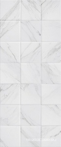 Керамическая плитка Gracia ceramica Celia  white wall 03  25x60 Белый 