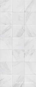 Керамическая плитка Gracia ceramica Celia  white wall 03  25x60 Белый 