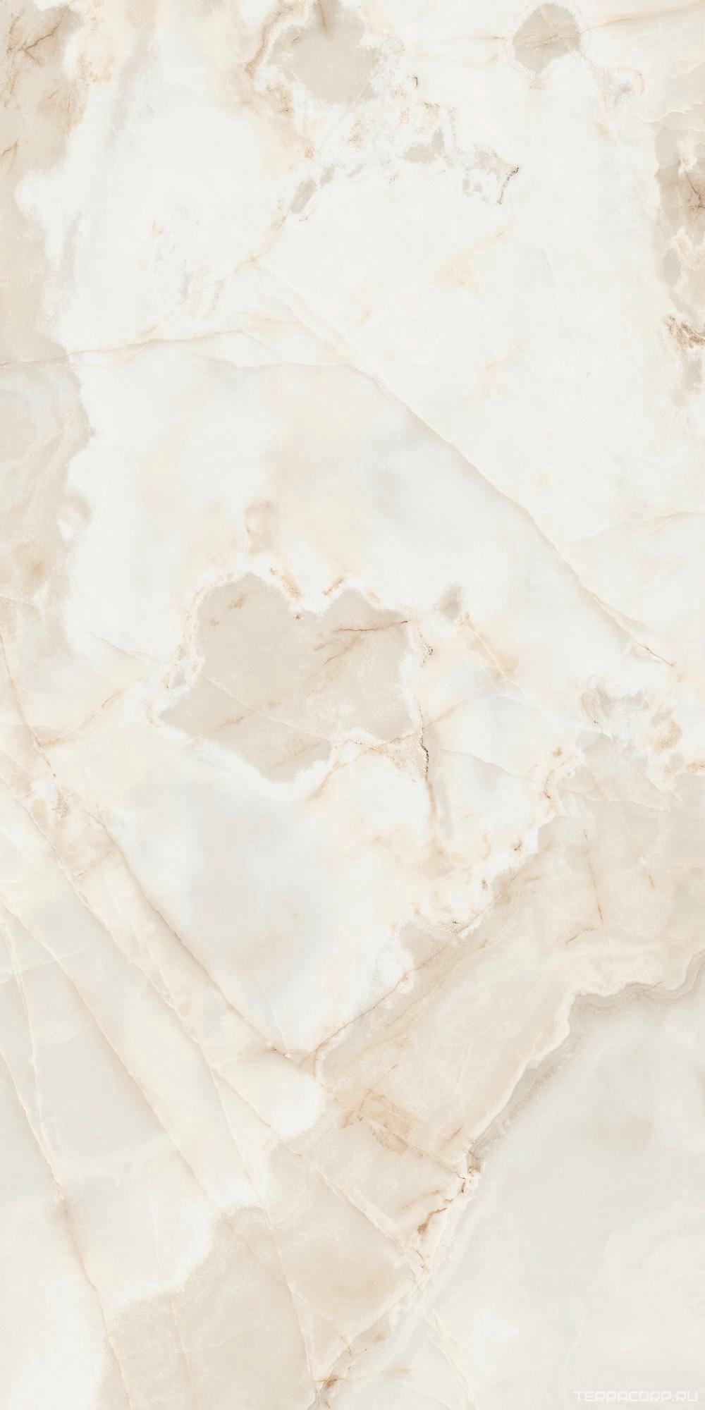 Керамогранит Florim Magnum Reves de Rex Perle Glossy 120x240 Бежевый, фото 4