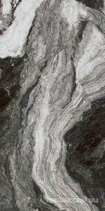 Керамогранит Kerama Marazzi Ониче  серый темный обрезной лаппатированный119.5x238.5 Серый 