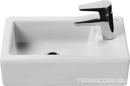 Раковина Эрис 45*25 см  для тумбы , белая ZZ Aquaton Эклипс 1WH301972