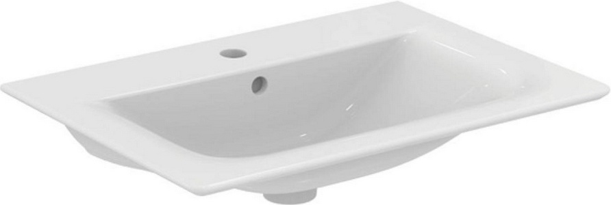 Раковина 640х460мм, с 1 отв.д/смесит., с переливом, без крепежа,  ZZ Ideal Standard Connect Air E028901