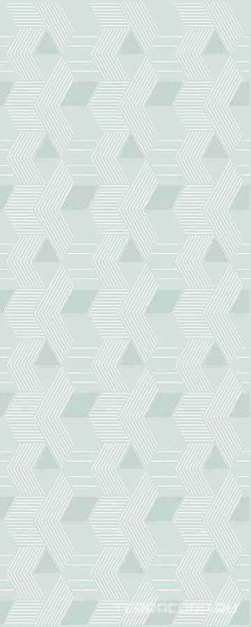 Декор LOUNGE MINT GEOMETRIA |20.1x50.5
