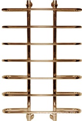 Полотенцесушитель "Л" Вираж 800*500 мм, подключение 1"*3/4, установочный набор в комплекте, цвет бронза XX