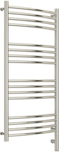 Полотенцесушитель электрический " 3.0" 1000x500 мм, форма выгнутая, пульт справа, скрытое подкл. в компл., цвет хром, ZZ Сунержа Богема 00-5803-1050