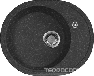 Мойка кухонная AquaGranitEx M-18l черная| 46x57x18