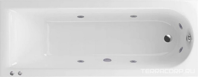 Акриловая ванна Excellent Actima Aurum Hydro 170x70| 170x70x44