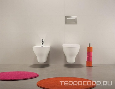 Комплект 4 в 1: унитаз подвесной, сиденье с микролифтом, инсталляция для подв.унитаза, клавиша смыва цв.хром, Sanitana Pop ZZ Sanitana pop art S999661