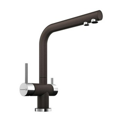 Смеситель Omoikiri Nagano DC для кухонной мойки| 14x29x23