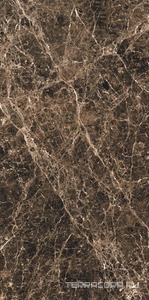 Керамогранит Florim Magnum Les Bijoux De Rex Marron Imperial Glossy 120x240 Коричневый 