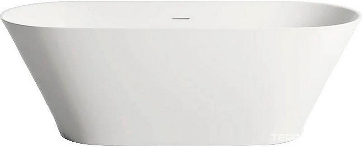 Ванна 1800х800хh595мм, отдельност., литой камень S-Sense, глянцевый, донный клапан Up&Down цв.белый в компл.,  ZZ Salini Mona 102911G